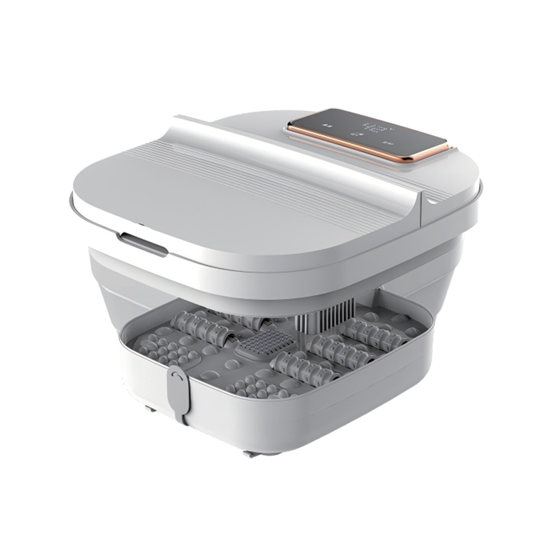 Masajeador de baño tipo spa con borde de oro blanco controlado por computadora （GY-715E）
