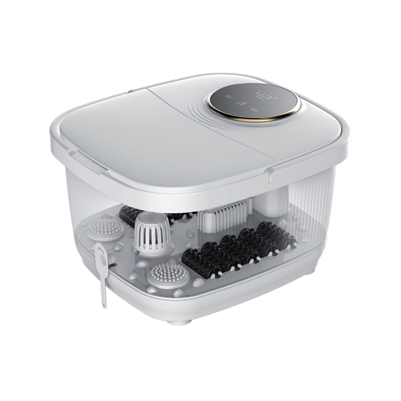Masajeador de baño tipo spa con tapa blanca y pies controlado por computadora （GY-626）
