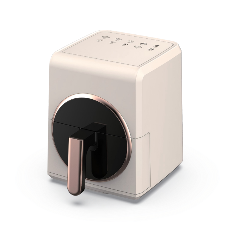 Freidora de aire portátil compacta con pantalla táctil y sin aceite (GY-ZGS-T302)